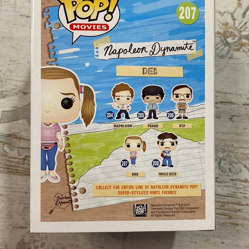 Funko Pop Deb #207 Napoleon Dynamite Figure - Picture 10 of 16